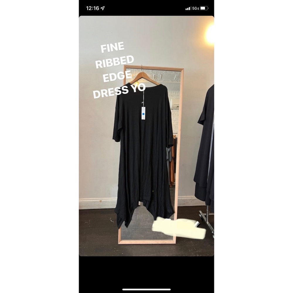 MIMU MAXI ribbed dress